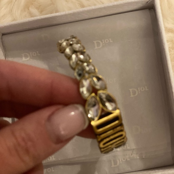Dior Crystal Logo Bracelet - Picture 8 of 12